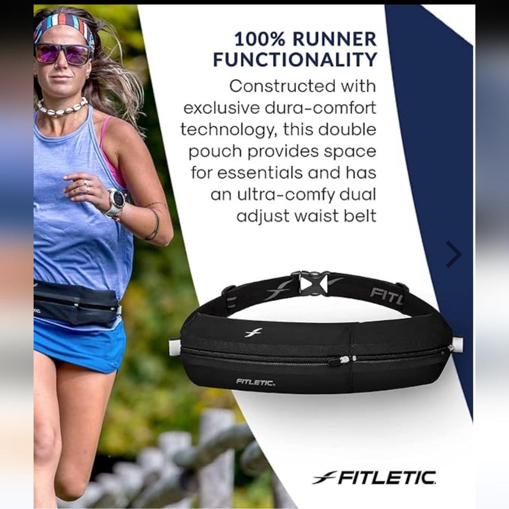 FITLETICS | Bolt Double Pocket Running Pouch